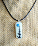 Blue Moon Tree Necklace