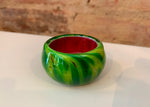 Small Ring Bowl Green/Red